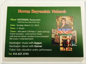 Novruz in Toronto